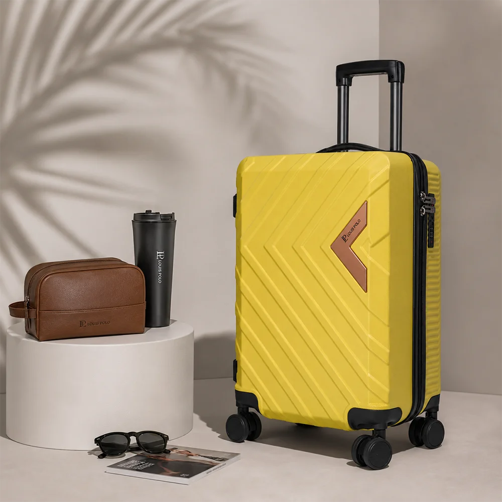 LOUIS POLO VZOOM 20 Inch Cabin Spinner Luggage – Lightweight Hard Shell Travel Suitcase view 2