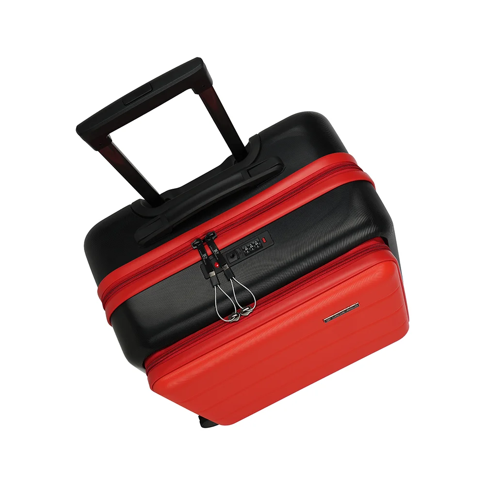 LOUIS POLO SwiftGate 17" Overnighter – Laptop Front Access Business Travel Trolley view 4