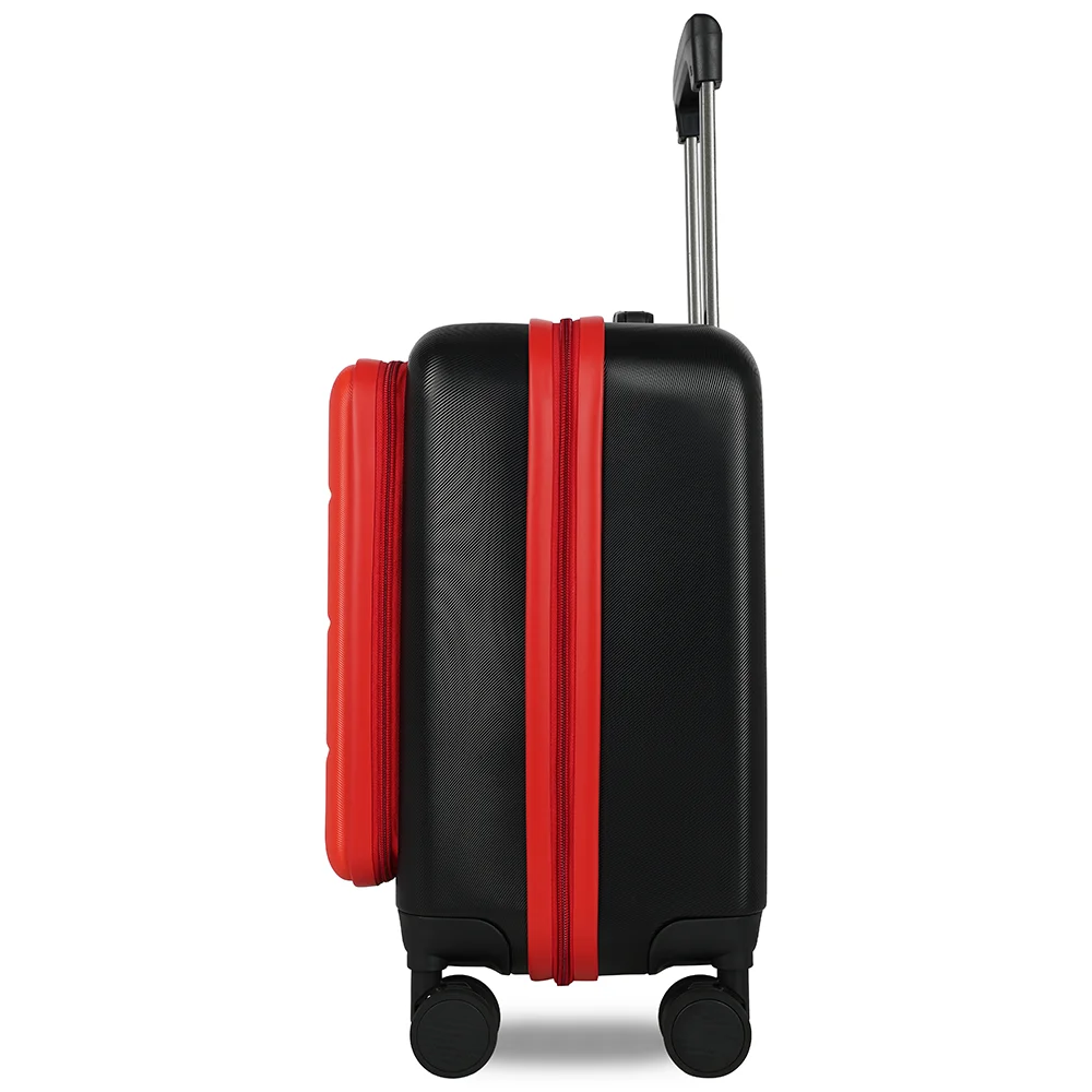 LOUIS POLO SwiftGate 17" Overnighter – Laptop Front Access Business Travel Trolley view 4