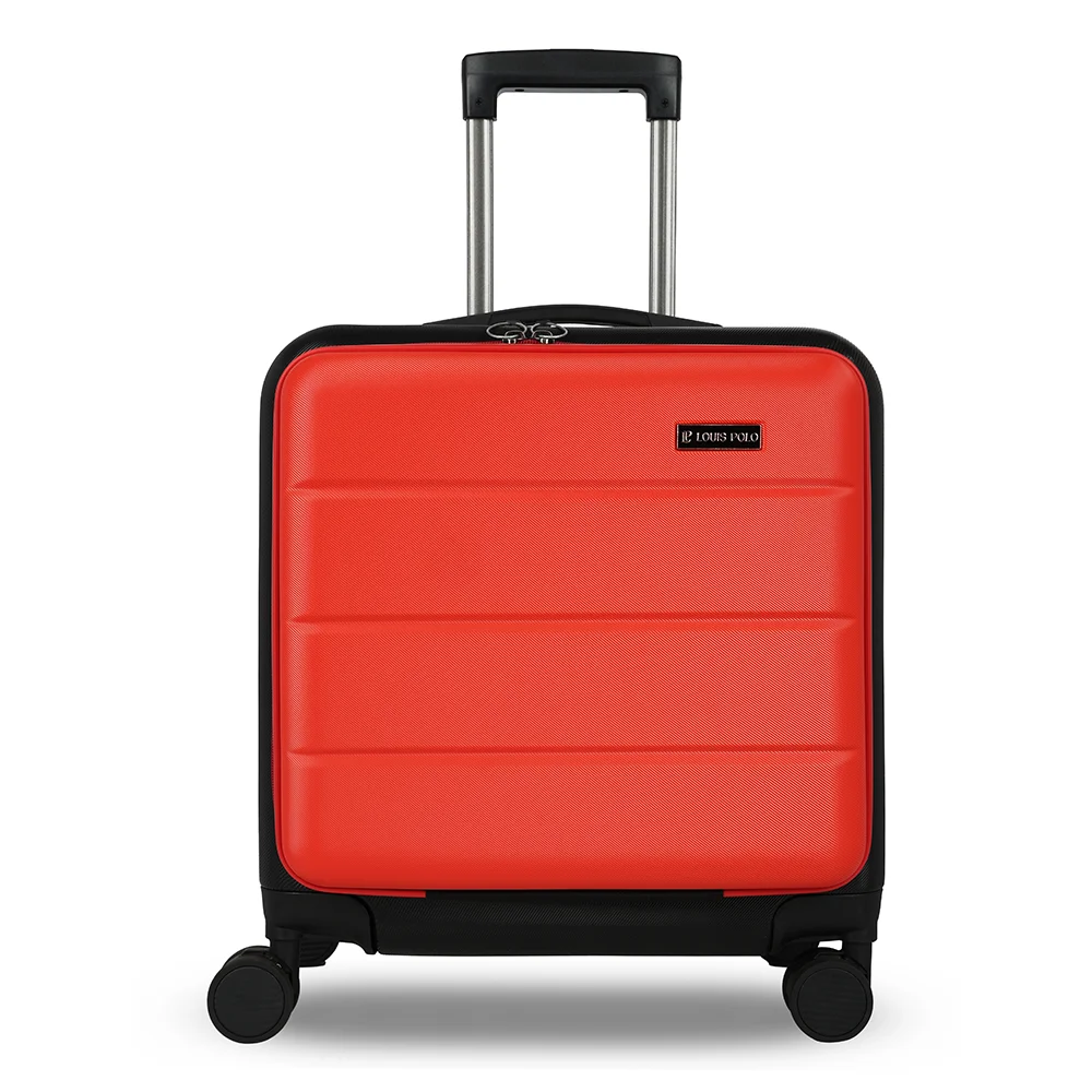LOUIS POLO SwiftGate 17" Overnighter – Laptop Front Access Business Travel Trolley view 2