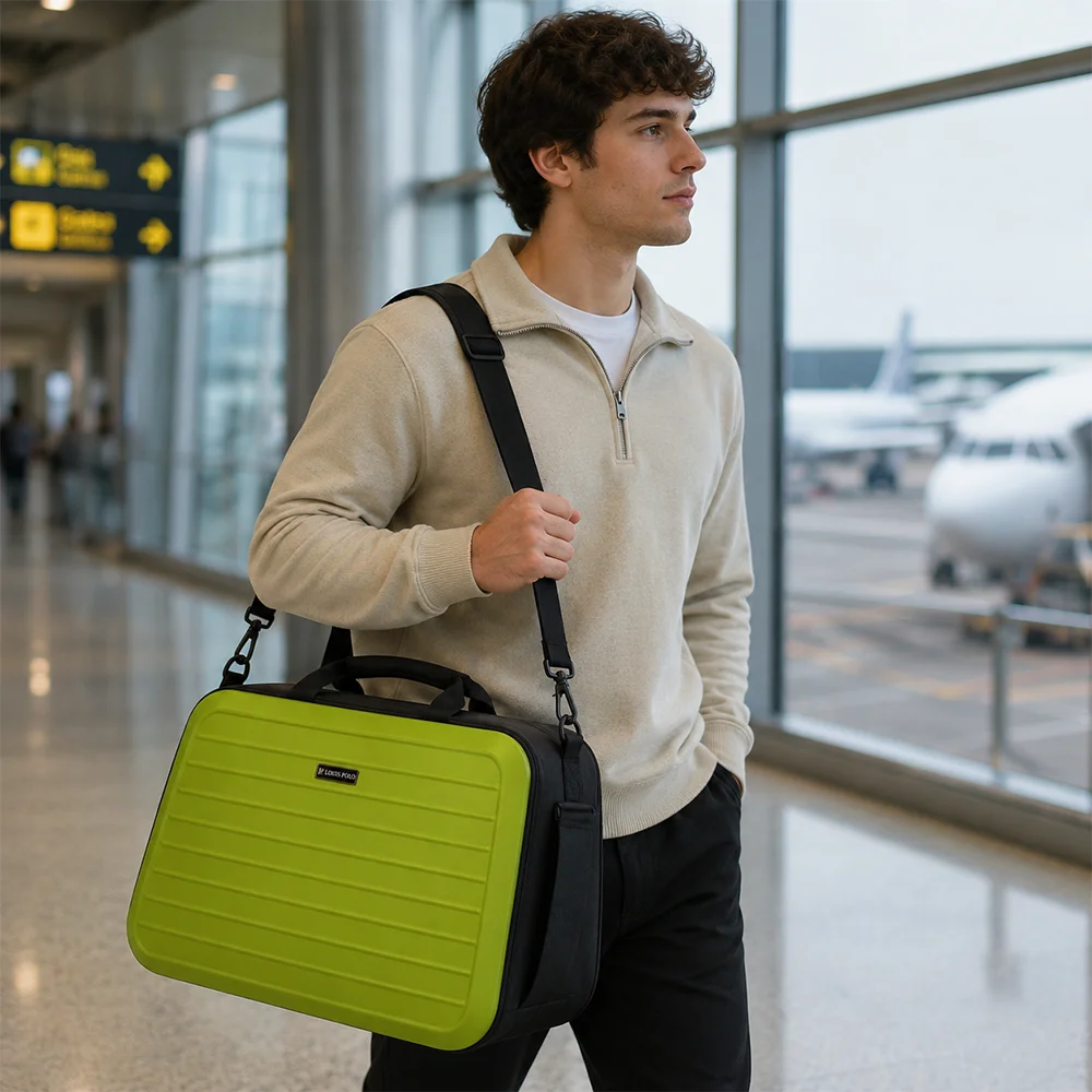 Louis Polo FlexBag Hybrid Duffel – Hard Shell Travel Companion