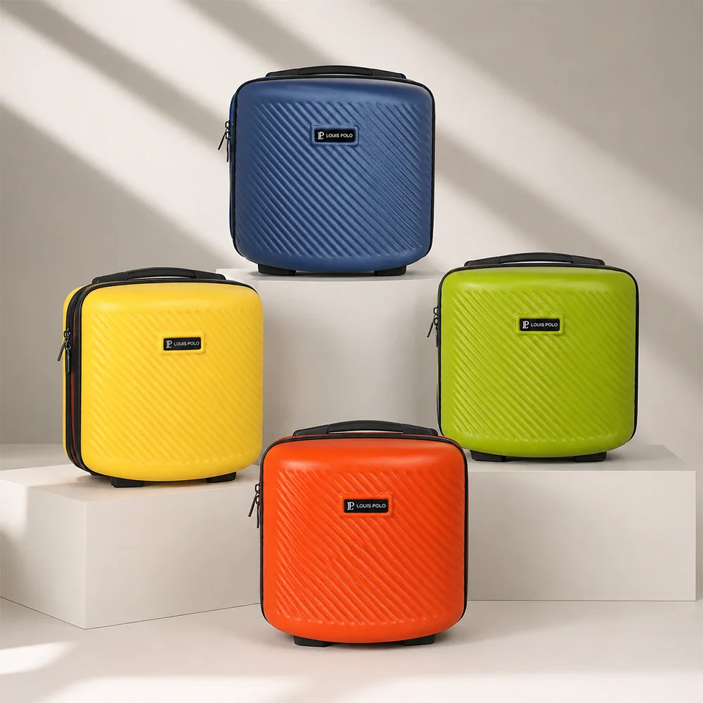 Louis Polo GlidePod Vanity Case – Compact Travel Beauty Organizer