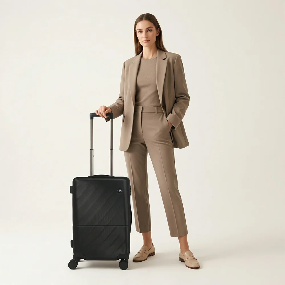 LOUIS POLO SoftSquare Hard Shell Trunk