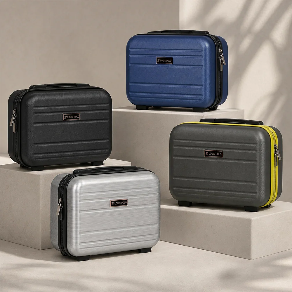 LOUIS POLO Voyage Pod 9-Inch Multipurpose Vanity Case – Travel Organizer & Cosmetic Storage Case
